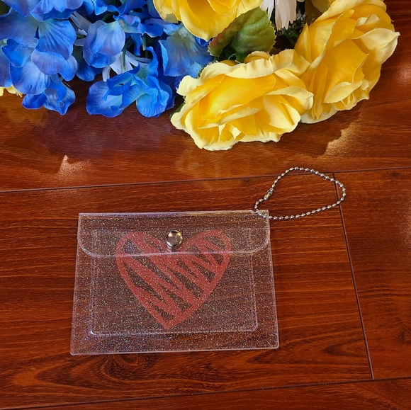 Keychain Wallet- Hearts - Picture 4 of 7